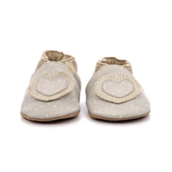 Chaussons Fille Robeez Tiny Heart -Bébé Soldes robeez 960920 10 121 4 1