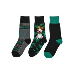 Chaussettes Enfant Urban Classics Christmas Dog (x3)