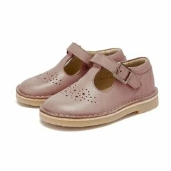 Ballerines Cuir Bébé Fille Young Soles Penny [Taille 22]